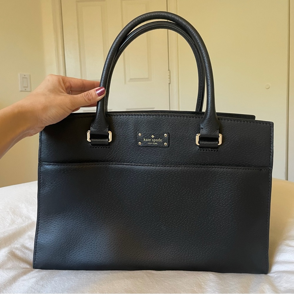 Kate Spade professional black purse handbag